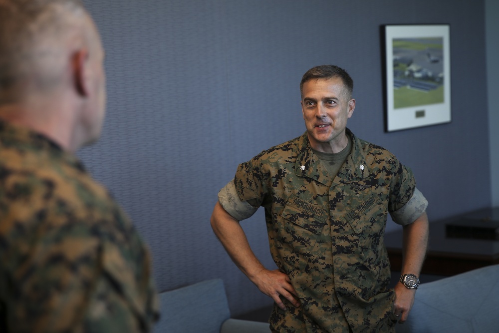 DVIDS - Images - MCICOM CG Speaks with Marines at MCB Hawaii [Image 1 of 6]