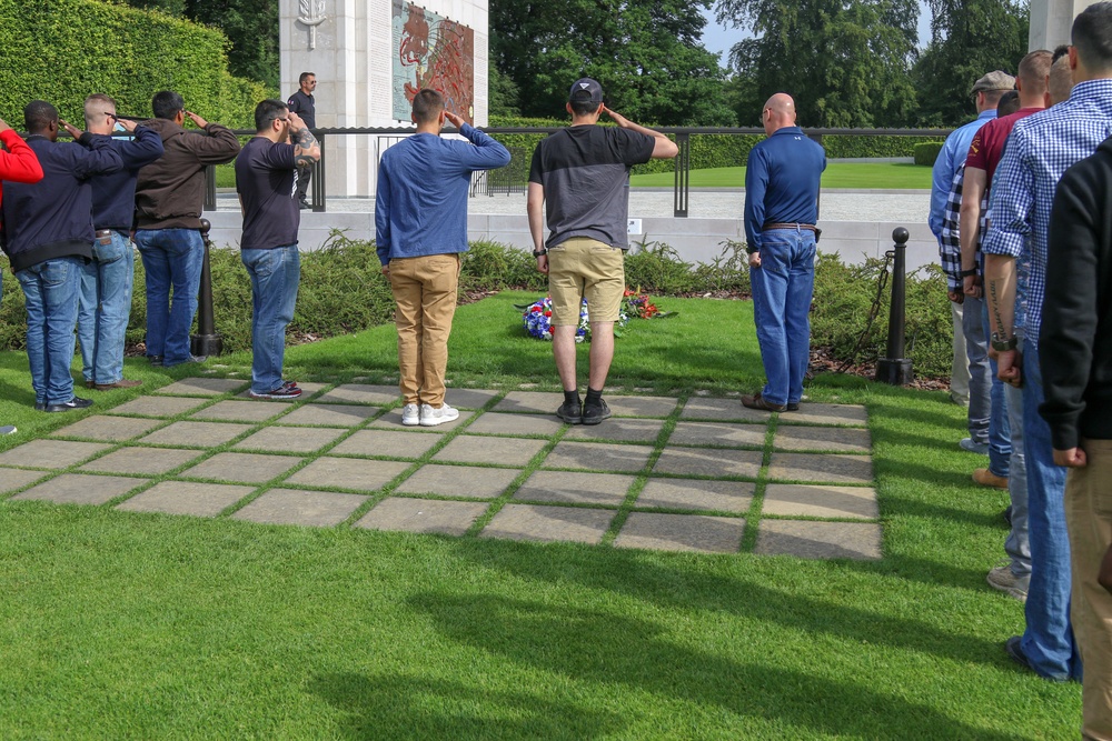 1ABCT,1CD Soldiers visit Luxembourg American Cemetery and memorial