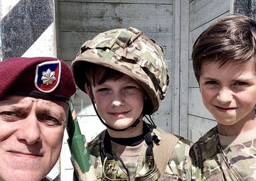 'Sky Soldier' jumps from cliff to save man from drowning on Father's Day