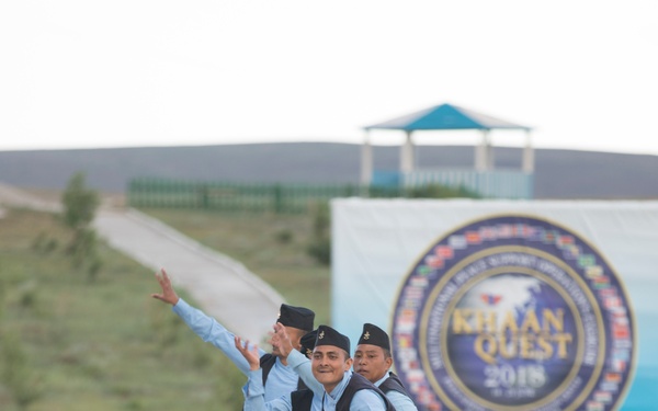 Nepalese dancers at KQ 18