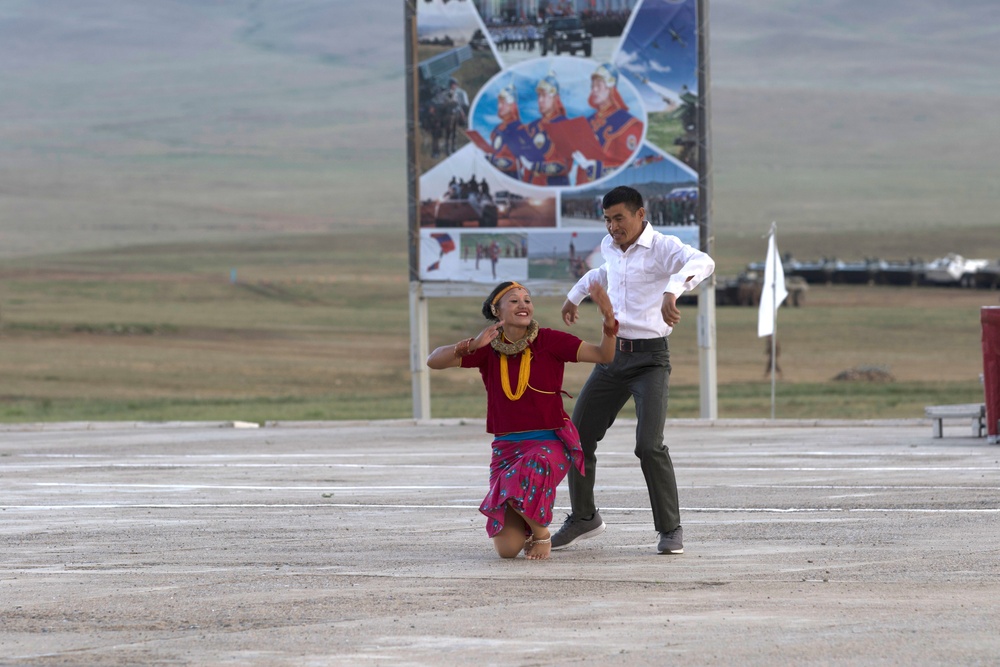 Nepalese dancers at KQ 18