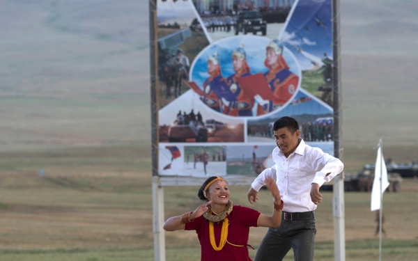 Nepalese dancers at KQ 18