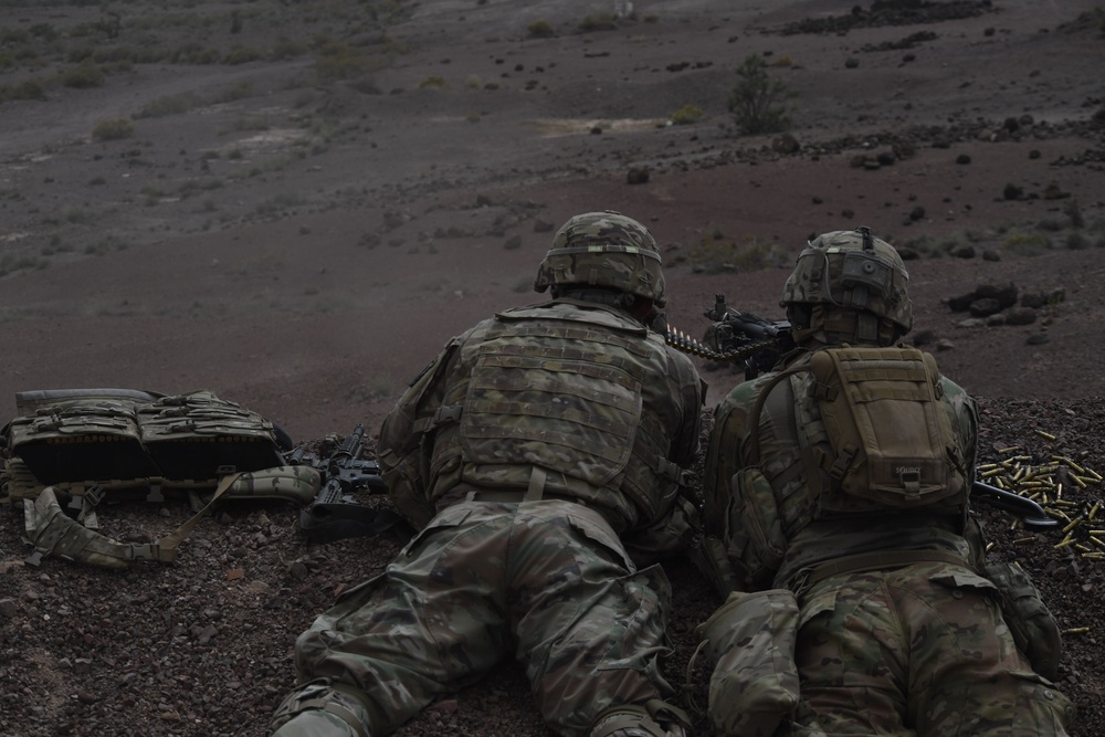 10th Mountain Division Conducts Team Live Fire Training
