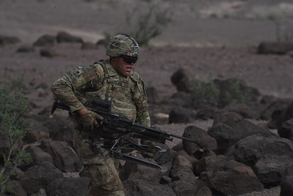 10th Mountain Division Conducts Team Live Fire Training