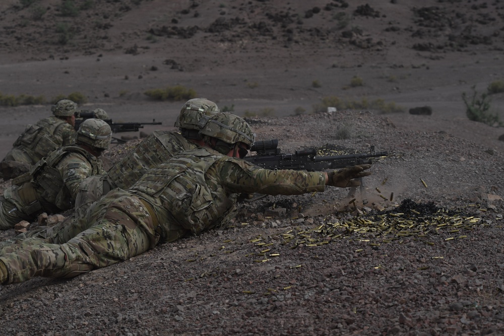 10th Mountain Division Conducts Team Live Fire Training