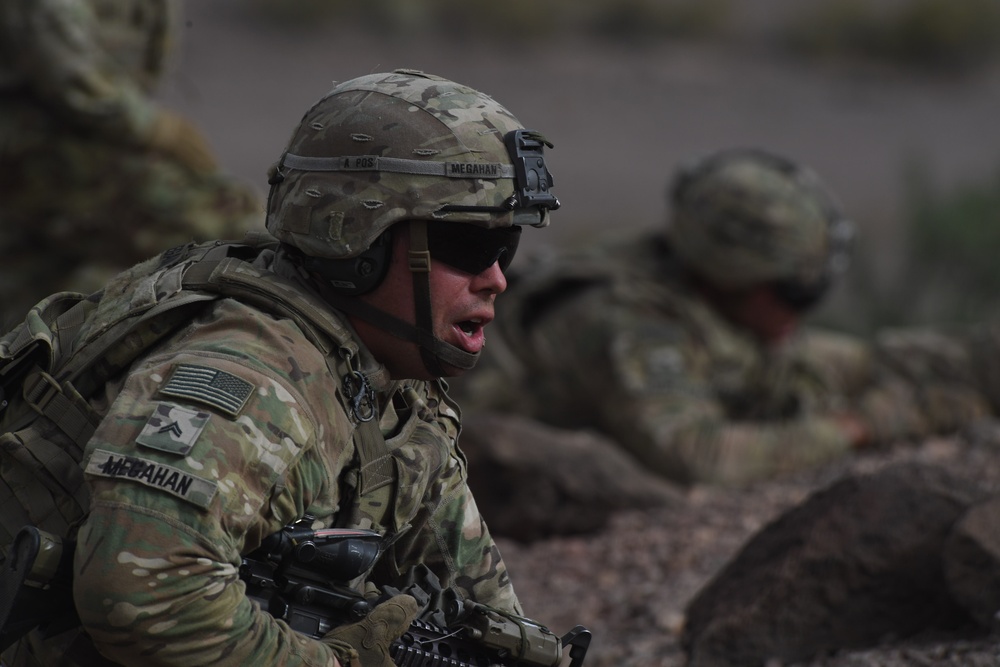 10th Mountain Division Conducts Team Live Fire Training
