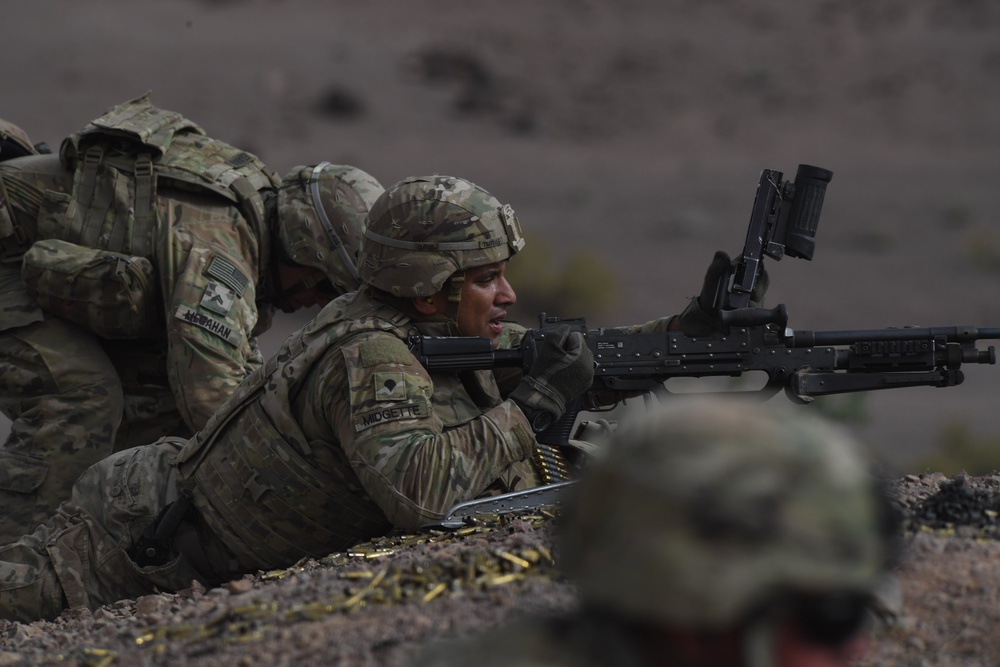 10th Mountain Division Conducts Team Live Fire Training