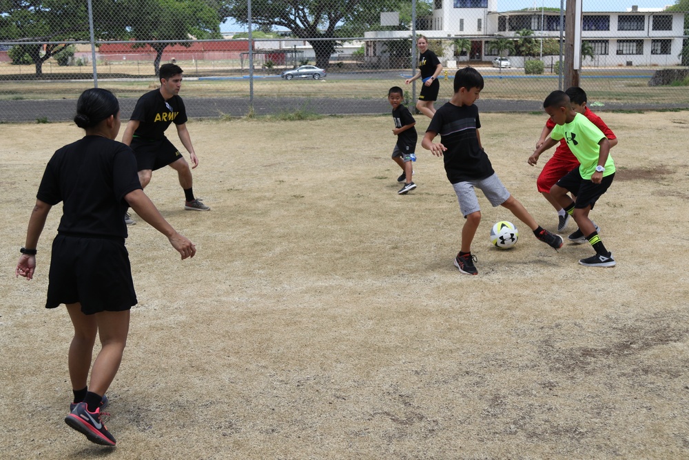 Soccer match with American Renaissance Academy