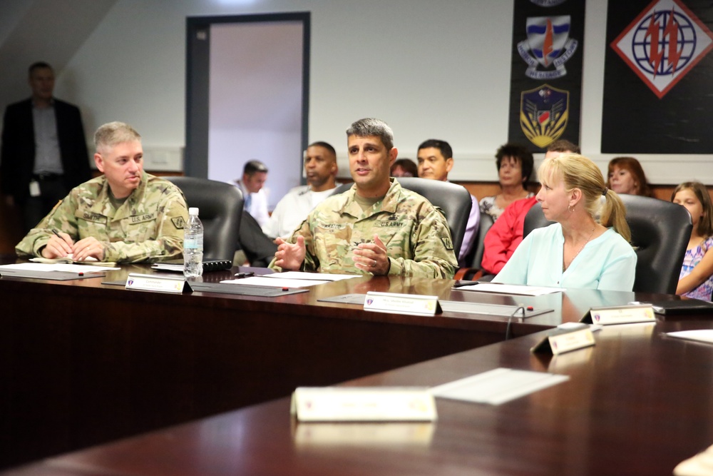 Khatod leads brigade town hall