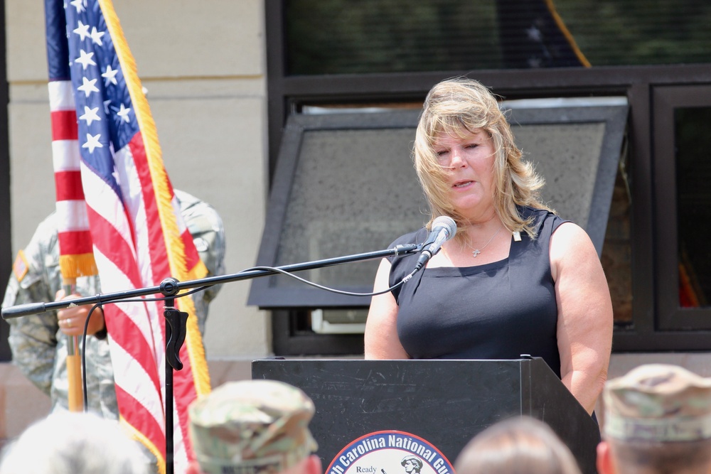 North Carolina National Guard's Fayetteville Readiness Center dedicated as the Maj. Jason George Center