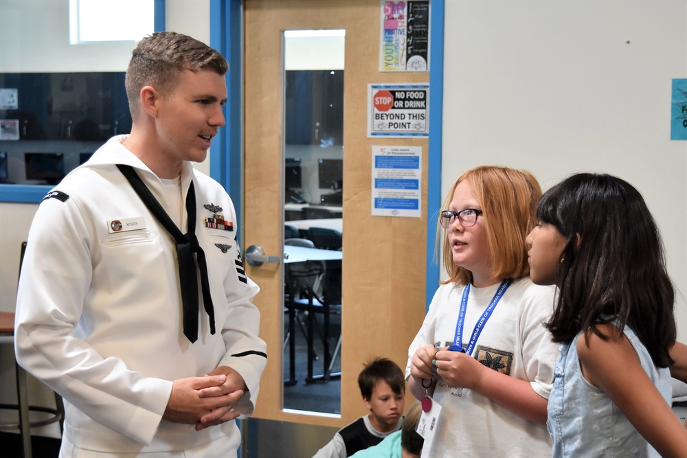 METOC Visits Reno Boys and Girls Club