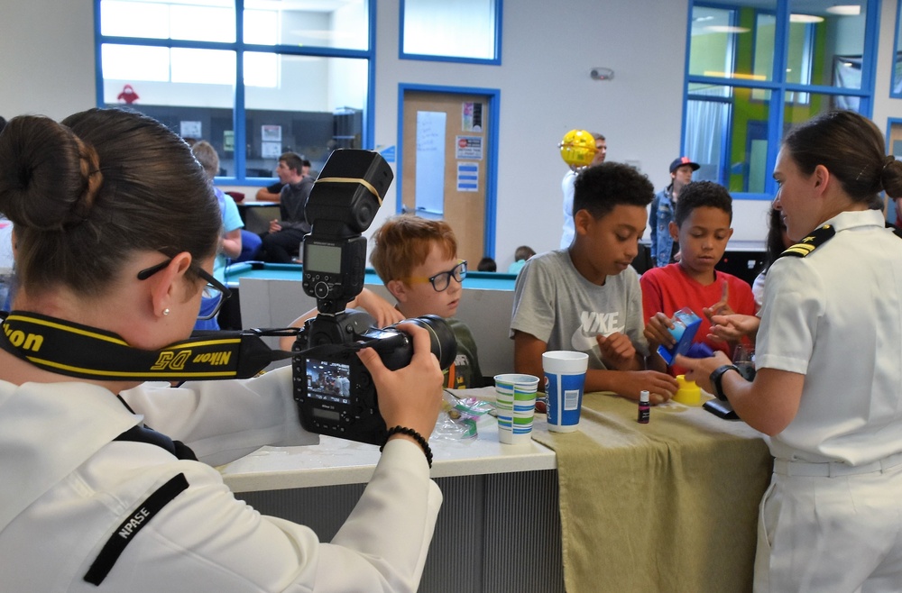 METOC Visits Reno Boys and Girls Club