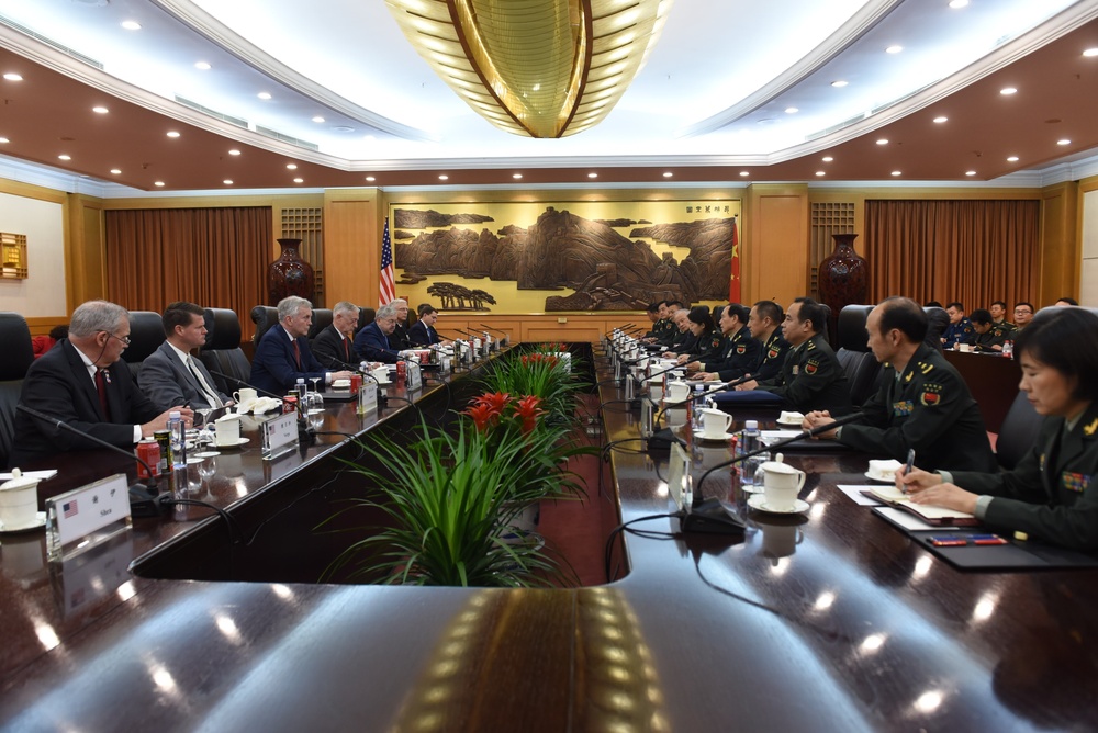 SD meeting with China’s Minister of National Defense Wei Fenghe