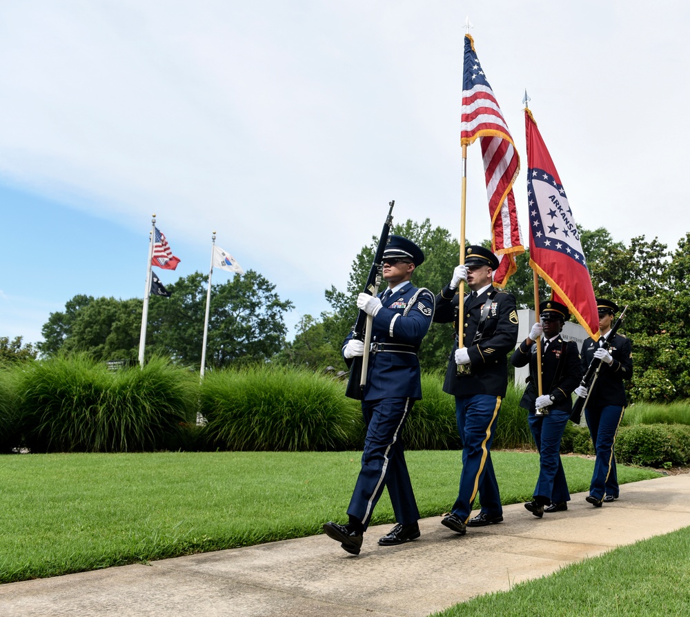 Arkansas National Guard observes the 65th anniversary of the beginning of the Korean War