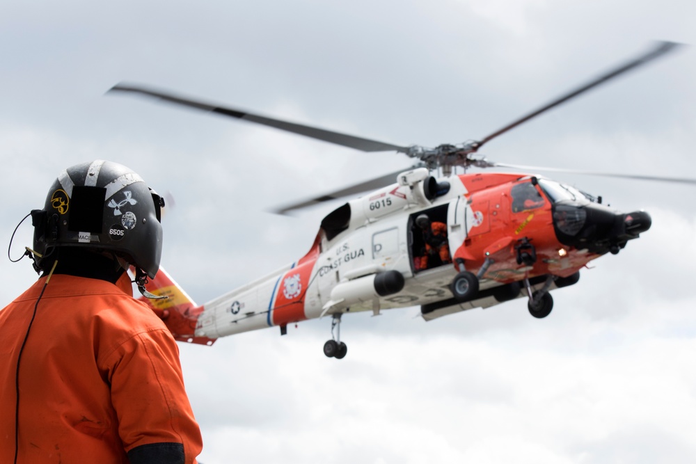 Coast Guard conducts hoist training in Juneau, Alaska