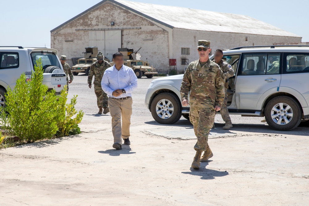 Maj Gen Piatt Visits NBOC