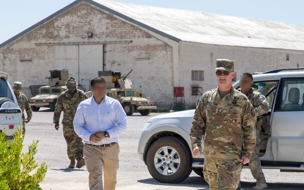 Maj Gen Piatt Visits NBOC