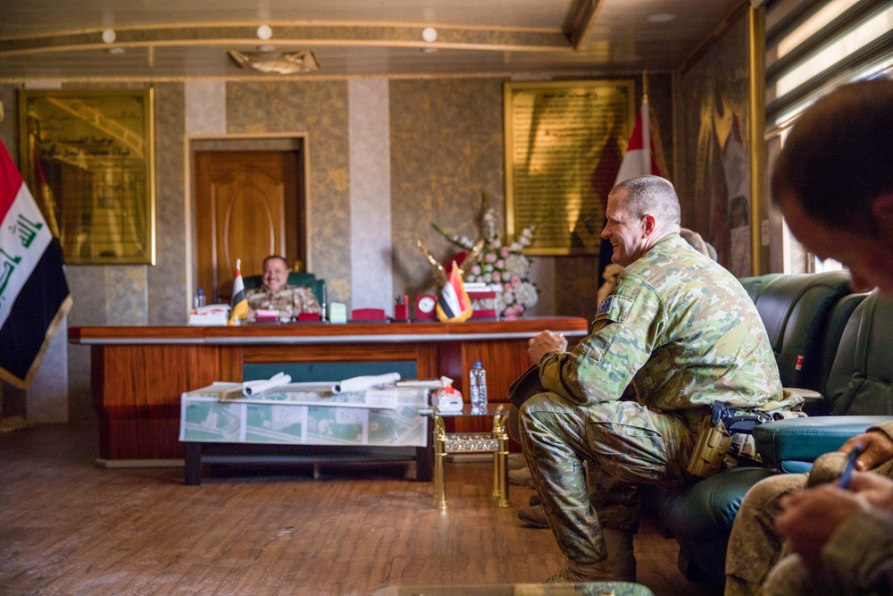 Maj Gen Piatt Visits NBOC¬