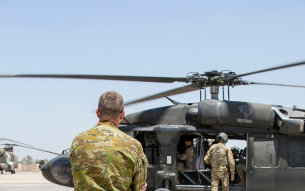 Maj Gen Piatt Visits NBOC