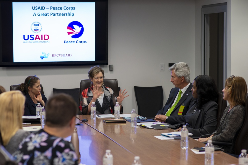 Peace Corps Director Visits USAID