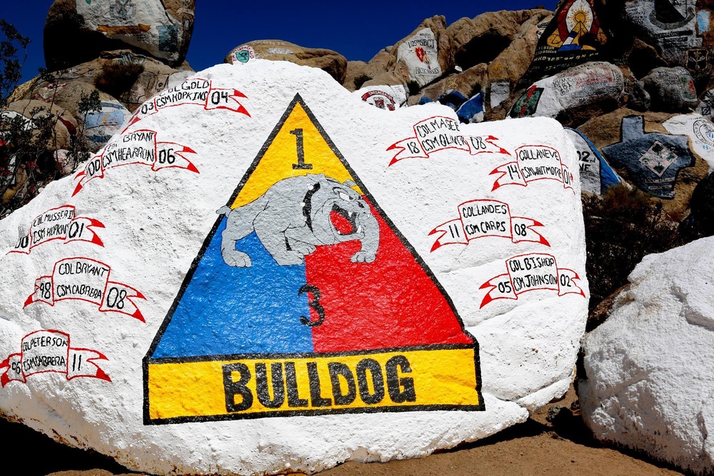 Painted Rock at NTC