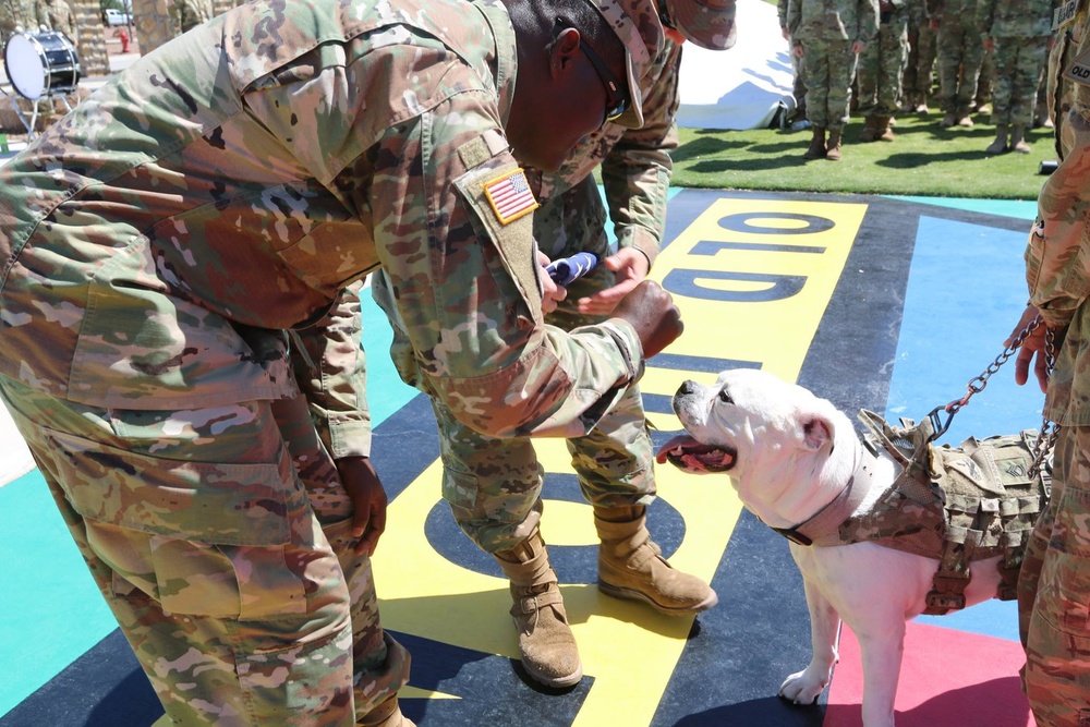 SSG Cody Chester's promotion and retirement ceremony