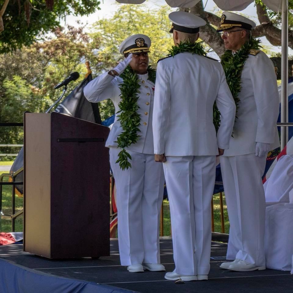 NIOC Hawaii Holds Change of Command Ceremony