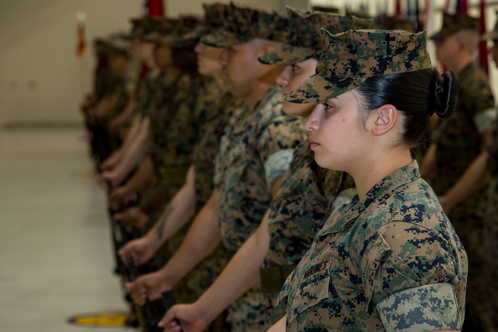 Headquarters and Headquarters Squadron Change of Command