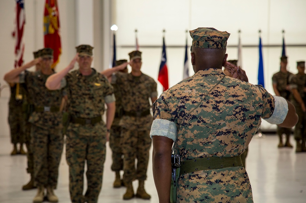Headquarters and Headquarters Squadron Change of Command