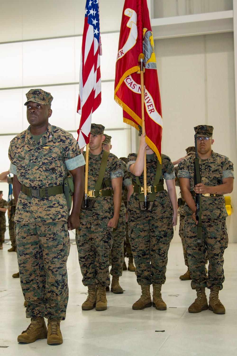 Headquarters and Headquarters Squadron Change of Command