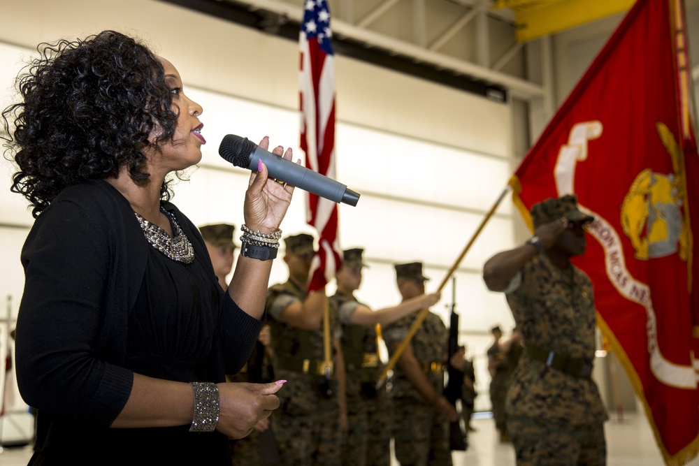 Headquarters and Headquarters Squadron Change of Command