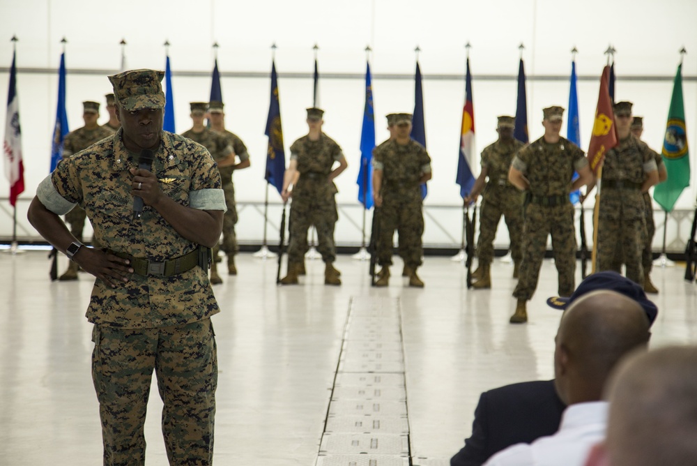 Headquarters and Headquarters Squadron Change of Command