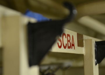 Coast Guard Cutter Bertholf crewmembers conduct counterdrug patrol in the Eastern Pacific Ocean