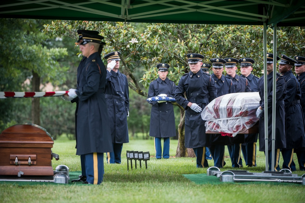 Full Honors Group Funeral Service for U.S. Army Air Forces Airmen Missing From World War II