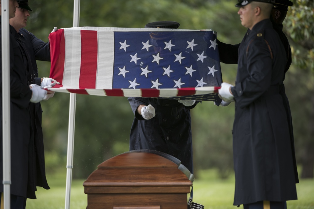 Full Honors Group Funeral Service for U.S. Army Air Forces Airmen Missing From World War II