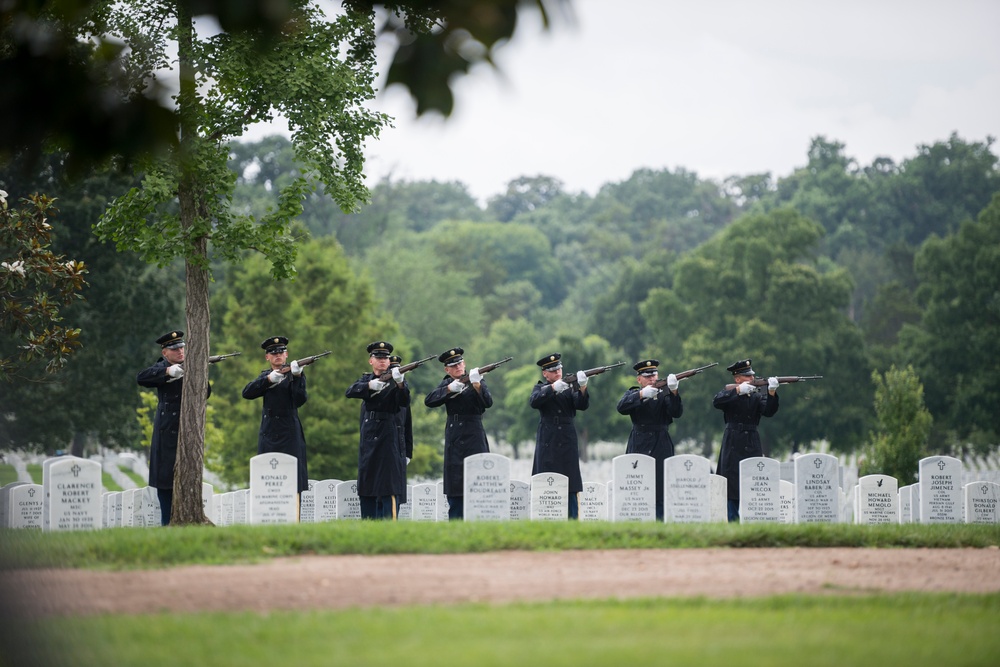 Full Honors Group Funeral Service for U.S. Army Air Forces Airmen Missing From World War II