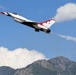 The U.S. Air Force Thunderbirds perform at Hill Air Force Base, Utah