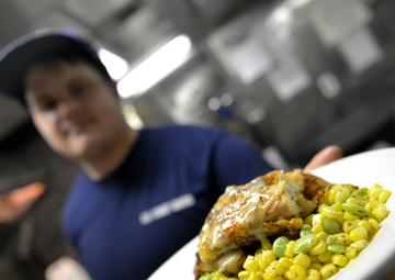 Coast Guard Cutter Bertholf crewmembers conduct counterdrug patrol in the Eastern Pacific Ocean