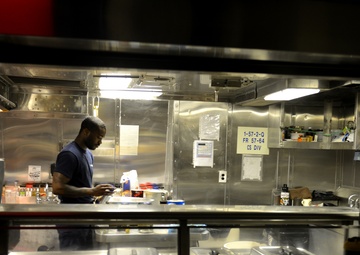 Coast Guard Cutter Bertholf crewmembers conduct counterdrug patrol in the Eastern Pacific Ocean