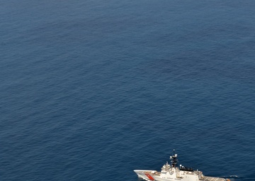 Coast Guard Cutter Bertholf crew conduct counterdrug patrol in the Eastern Pacific Ocean