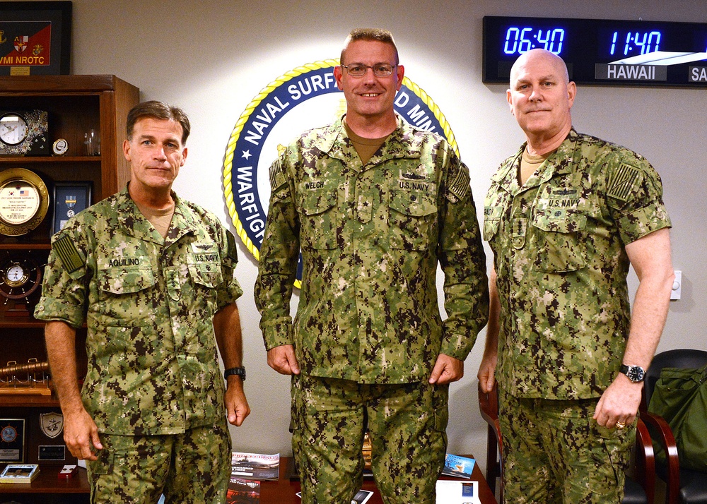 Pacific Fleet and Fleet Forces Commanders visit Surface Fleet’s Warfighting Development Center