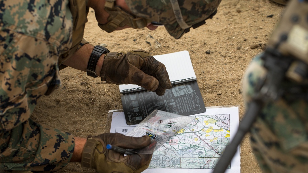 Rifle Squad Competition: 1st LAR, 3rd LAR, 1st Tanks