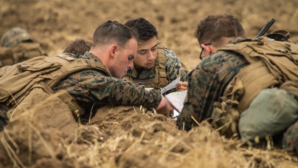 Rifle Squad Competition: 1st LAR, 3rd LAR, 1st Tanks