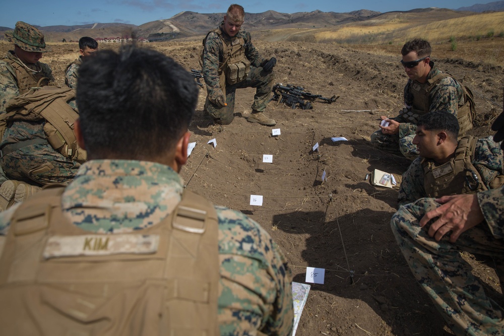 Rifle Squad Competition: 1st LAR, 3rd LAR, 1st Tanks