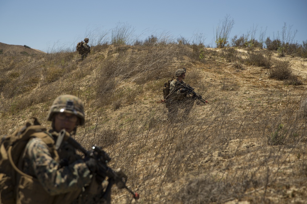 Rifle Squad Competition: 1st LAR, 3rd LAR, 1st Tanks