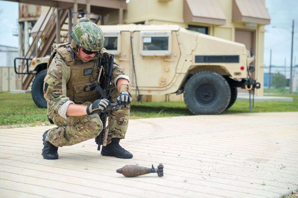 EOD Conducts Training Drills