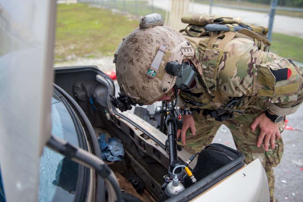 EOD Conducts Training Drills