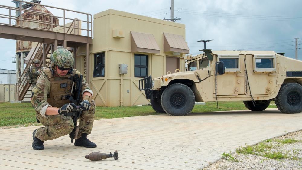 EOD Conducts Training Drills