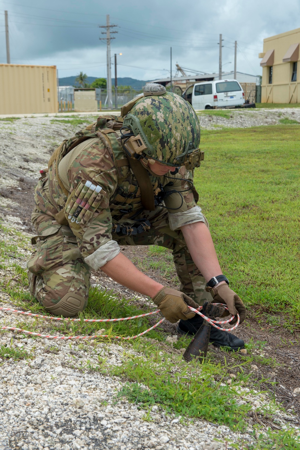 EOD Conducts Training Drills