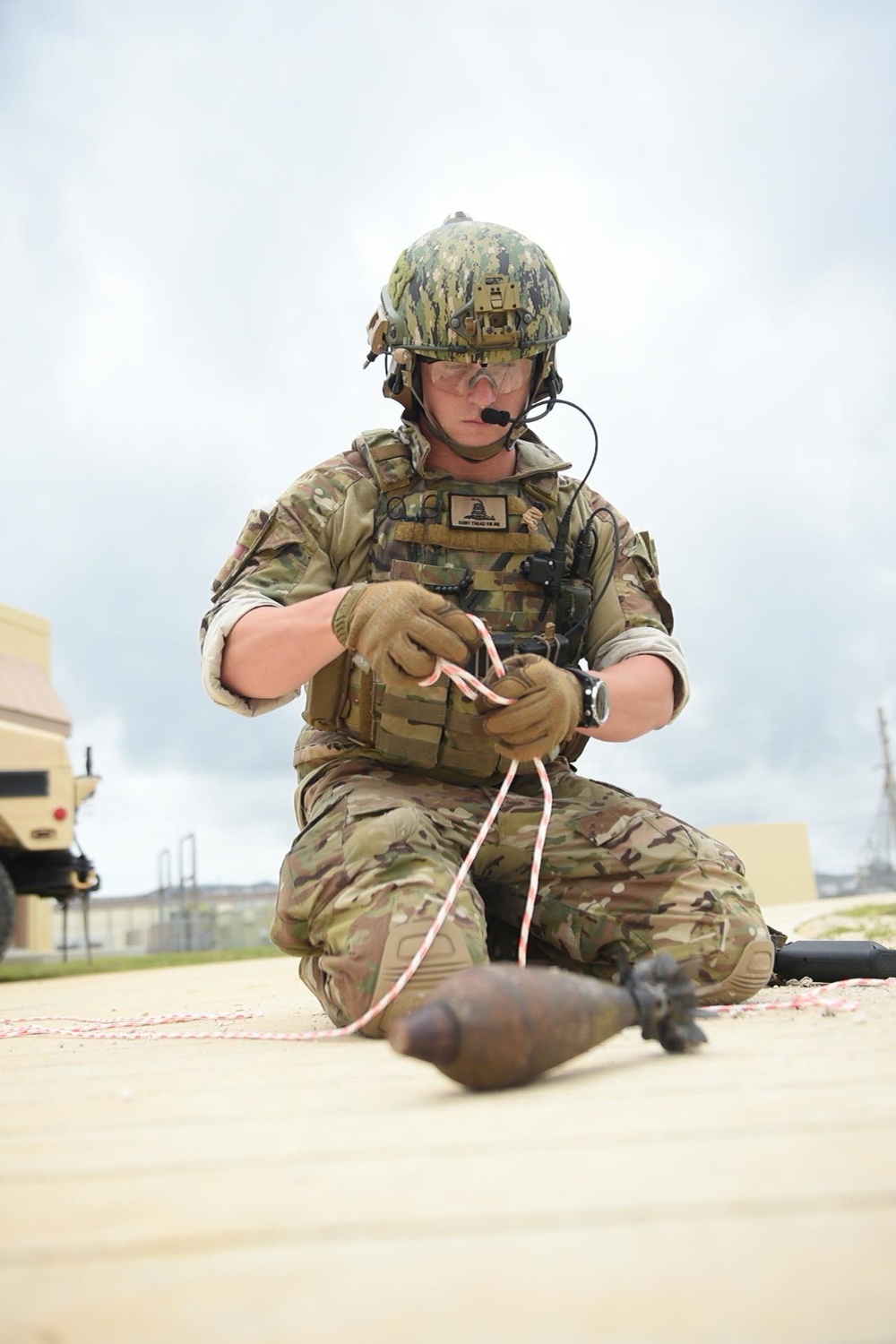 EOD Conducts Training Drills